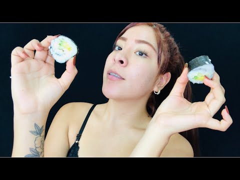 🍣ASMR | COMIENDO SUSHI 🍣