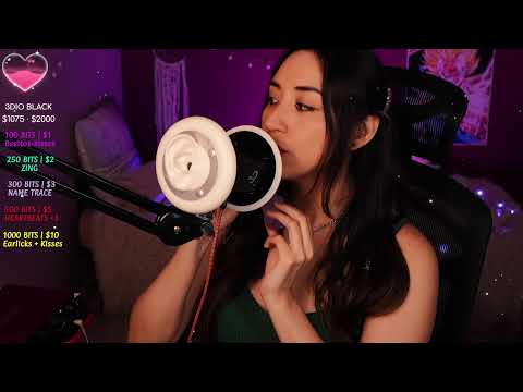 ASMR PARA INICIAR BIEN TU SEMANA 🍒  EN VIVO/ LIVE 🍒 !s !tip !cofres !earlicking