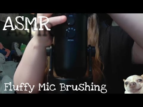 ASMR || Fluffy Mic Brushing For Relaxation & Sleep