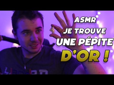ASMR : JE TROUVE UN PÉPITE D'OR ! 💎 ( Détection )