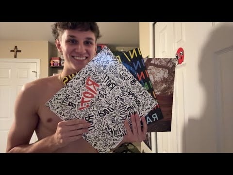 ASMR// Music Talk, Vinyl Tapping, Mouth & Hand Sounds 