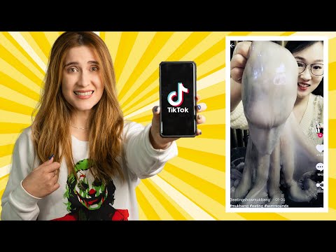 Reaccionando a videos de ASMR en TikTok | ASMR Español | Asmr with Sasha