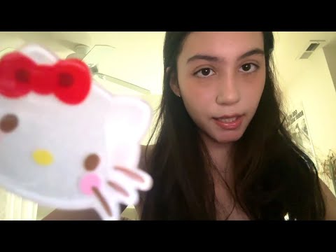 lofi asmr doing your makeup with non-makeup products