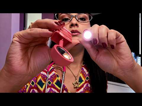 ASMR UM EXAME COMPLETO PARA FAZER VOCÊ DORMIR😴