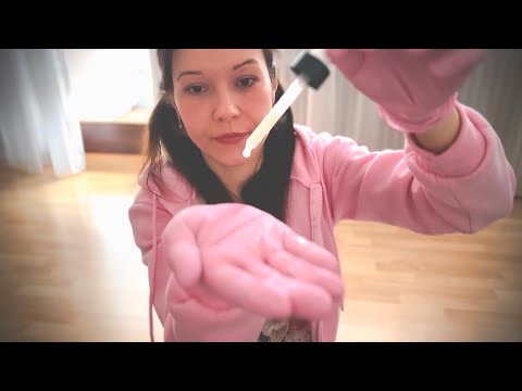 ASMR Scalp Massage Neck Legs Scratching POV Spa Doctor Roleplay Sleep Relaxation (english/german)