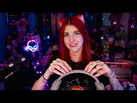 INTENSE ear muff scratching ASMR 🎧