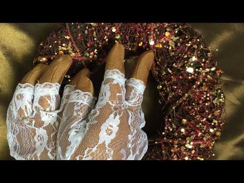 OPERA GLOVES   🤍🤎  SATIN & LACE 🤎🤍  LAYERING 🤍🤎🤍  [[ASMR]]