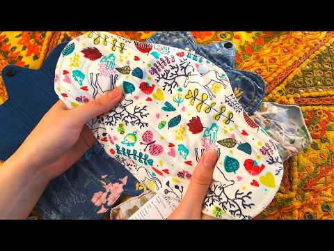 ASMR Unpacking Russian pads: is there pad poverty in Russia? How women deal with it?
