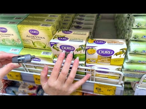 ASMR 🧼✨ Soap Triggers in a Public Mall | Satisfying Sounds