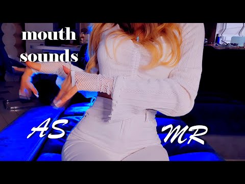 ASMR  Fast mouth sounds, Hand movements, Fabric Scratching 💫 tingles