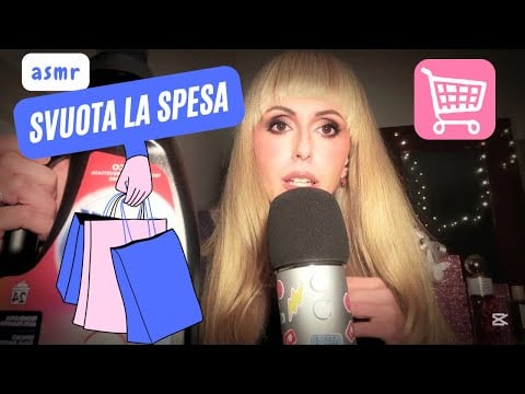 SVUOTA la SPESA🛍️🛒100% RILASSANTE 😌💤 #asmrsounds #asmrvideo  ASMR ita🇮🇹