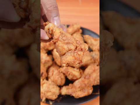 🍗 ASMR Chicken Wings Better Than KFC 🔥 | Ultra Crispy Wings 🤤 #shorts #short