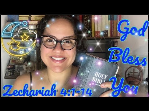 Christian ASMR: Bible Reading Of “Zechariah 4:1-14” With Omy