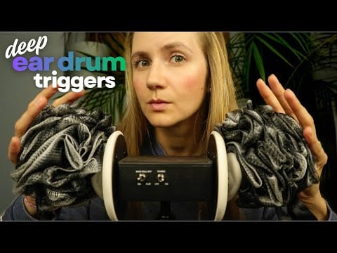 Binaural ASMR 🔁 3 Dio Deep Ear Triggers 