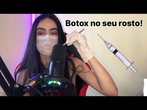 ASMR- FAZENDO SEU BOTOX!