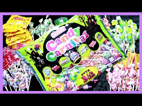 ASMR: Sorting Halloween Candy (No Talking, Crinkles, Rummage)