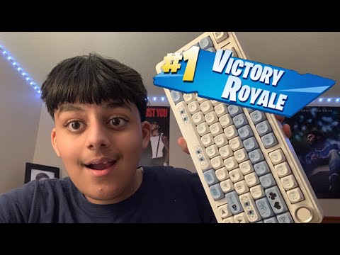 ASMR Playing Fortnite