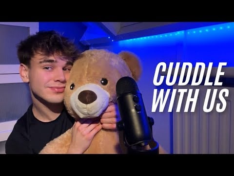 ASMR Teddy Stroking🧸 ~hand movements, scratching, personal attention