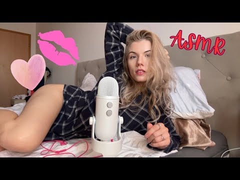 ASMR - Girlfriend Roleplay | Muah K!sses, L!cks & Fl!rty Whispers❤️