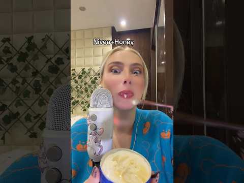 Bu gerçek bir krem değil !! #asmr #niveaasmr #asmrsounds #asmrmouthsounds #nivea