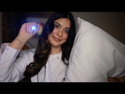 ASMR Sleep Clinic 💤 Whispered Questions, Follow My Instructions, Medical Exam 🩺✨