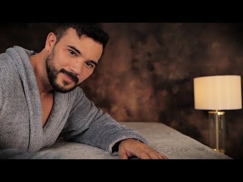 Fall Asleep to ASMR in Bed | Safe Male Personal Attention - ASMR for Anxiety Relief