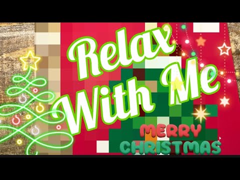 ASMR Visual & Sound Triggers: Christmas Tree 🎄 Sticker Puzzle #718