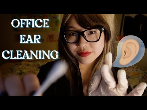 ASMR Caring Manager Cleans Your Ears 🌇 Latex Gloves, Light, Ear Picking, Positive Affirmation