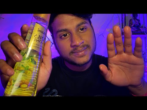 ASMR Head & Face Massage 💆‍♂️✨ | Deep Relaxation That’ll Make You Sleep 😴