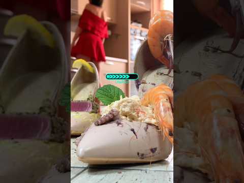 Crushing Food in Pumps: Tuna vs. Prawn Cocktail! Oddly Satisfying ASMR