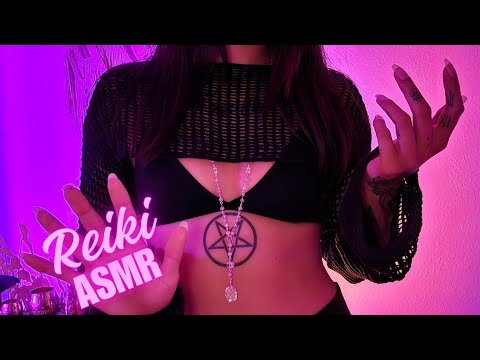 Reiki ASMR l calming l finger fluttering l hand movements l hypnotic l lofi l relaxing