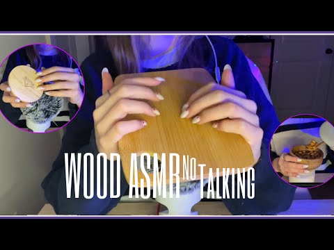 ASMR WOOD COMPILATION - NO TALKING