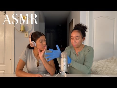 Ambers ASMR: Best friend tries to give me tingles [PART 1]