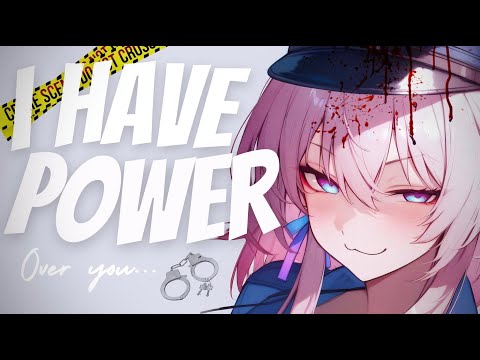 Yandere Insane Police Officer Won't Let You Go & Makes You Hers | Yandere ASMR Roleplay