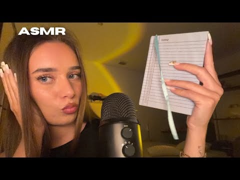 ASMR- Affirmations positives 🤍 (je te motive au max) 