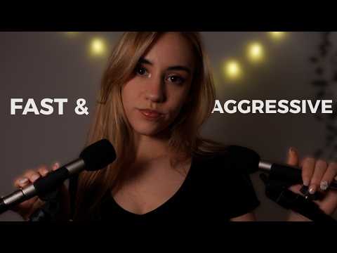 ASMR FAST & AGGRESSIVE (por PRIMERA VEZ 👀)