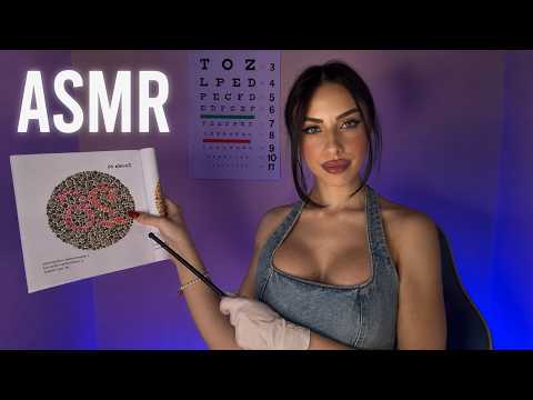 ASMR Esame della Vista con Test Daltonismo