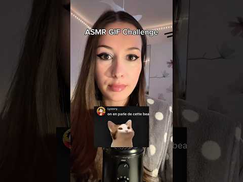 ASMR GIF Challenge 🙌 #asmr #gifchallenge #gif #asmrsounds #entertaining
