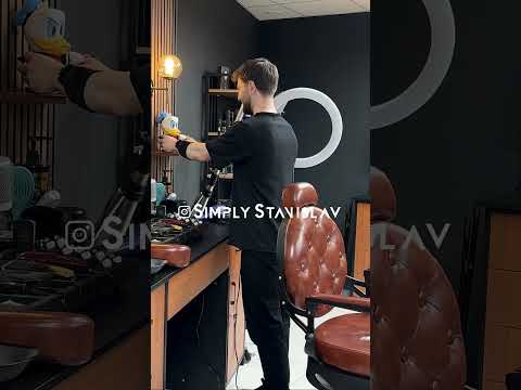 This new video!🤩 #asmr #asmrbarber #massage #relax #barber #haircut #thebarbersarms #sound #beard