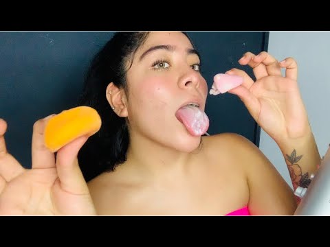 🥵ASMR EN ESPAÑOL 🔥 COMIENDO HELADO MOCHI🥵