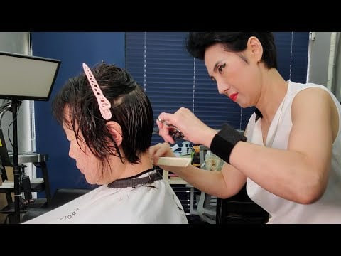 Hair Salon ASMR | Korean Hair Transformation | Rhea ASMR