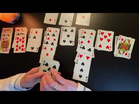 ASMR Playing Solitaire