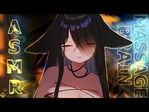 🍃 Your goth GF gives you a brain massage ASMR 🍃