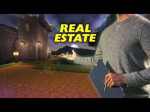 Minecraft Real Estate Agent Sells You a Castle | ASMR Roleplay