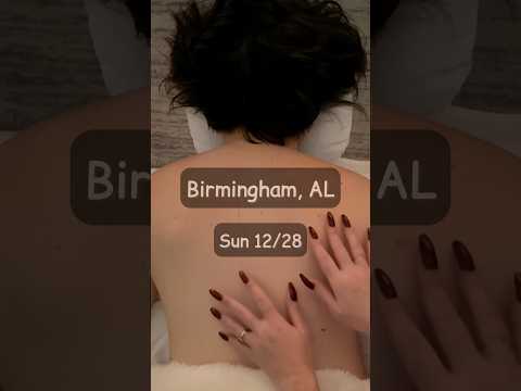 Bringin’ the tingles back to B’ham on 12/28!! ✨ (softtouchasmr.com to book!) #softtouch #asmrmassage