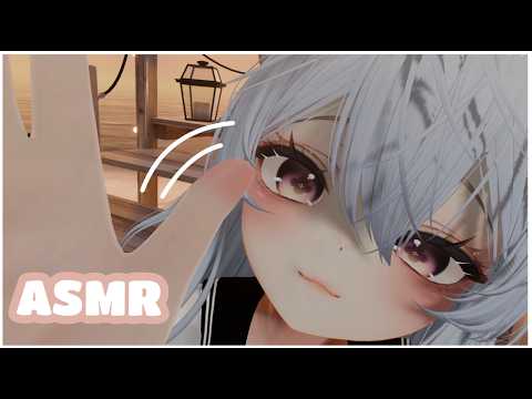 【ASMR Vrchat】ADHD Cat Girl touches your face then get eepy ♥ Personal attention ♥ Hearthbeat♥ uppies