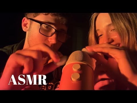 Trying ASMR with my boyfriend! (mukbang)