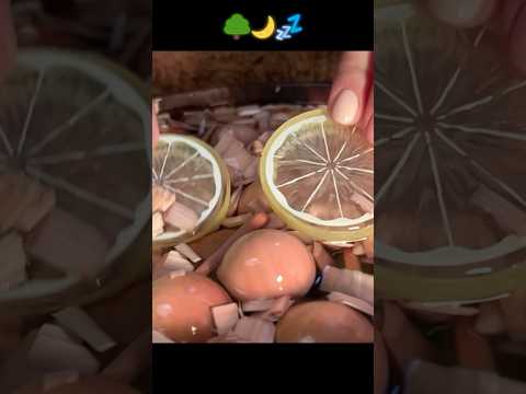 Wood Soup ASMR to help you sleep😴☘️ #shorts #relaxing #asmrsounds