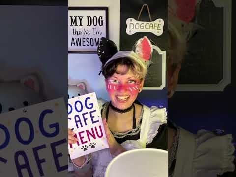 Welcome to the Dog Café! #asmrvideo #asmr #asmrroleplay