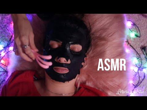 ASMR - MASSAGEM E HIDRATAÇÃO FACIAL NA SWEET CAROL